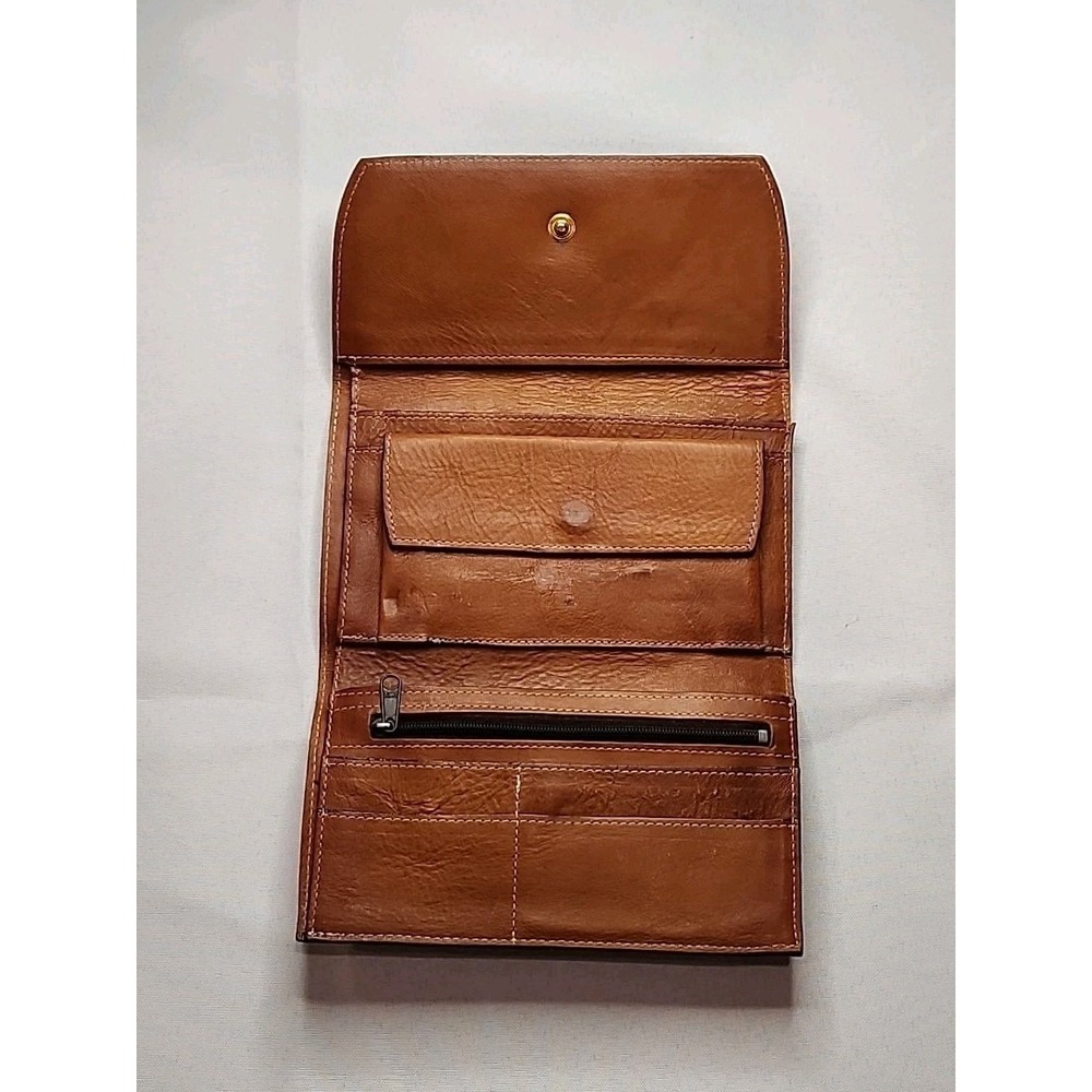 Kenzia By KU Vintage Leather Wallet Italy - Picture 4 of 9